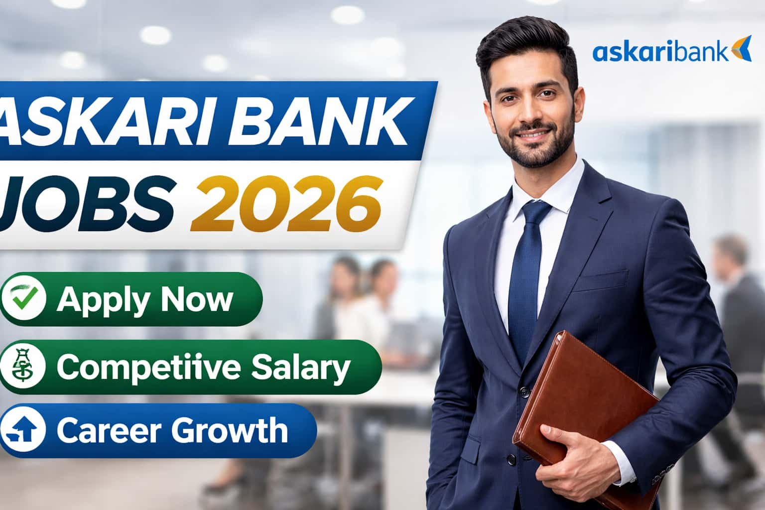 Askari Bank Jobs 2026 – Professional career opportunities with clear application guidance, competitive salaries, and growth prospects in Pakistan.