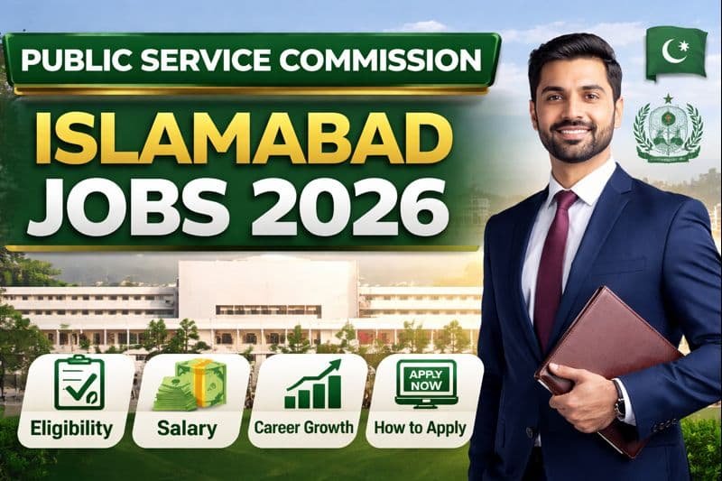 Public Service Commission Islamabad jobs – official federal recruitment office for Pakistan government positions