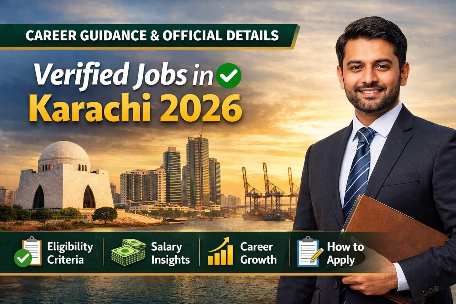 Verified jobs in Karachi 2026 guide showing eligibility, salary insights, and how to apply safely for public sector roles