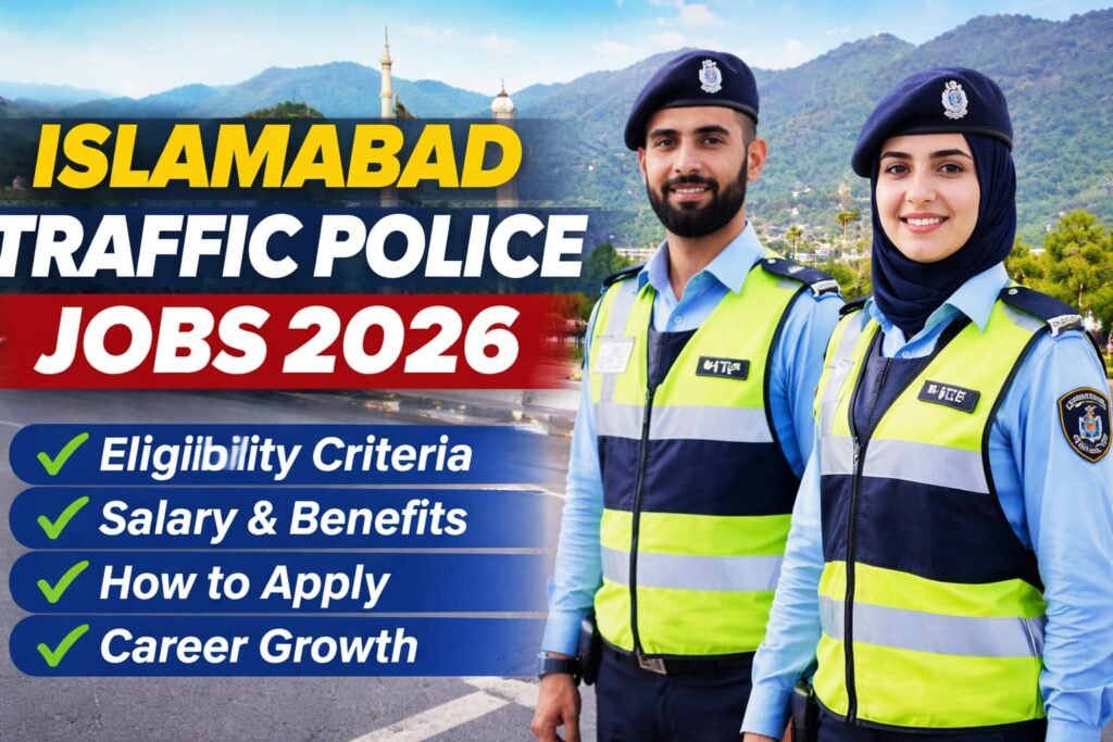 Explore Islamabad Traffic Police Jobs 2026 with verified eligibility, salary, and apply process. Clear guide to help you apply confidently today.