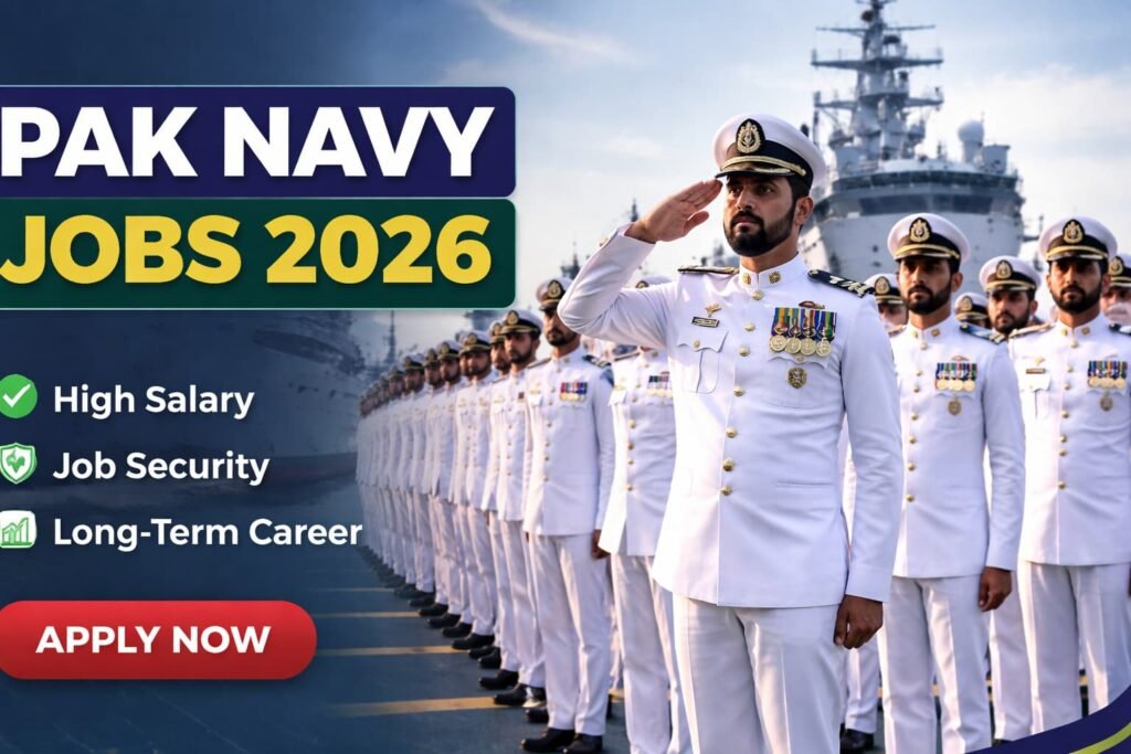 Get the official pak navy jobs 2026 apply guide with verified eligibility, salary details & step-by-step process to apply confidently.